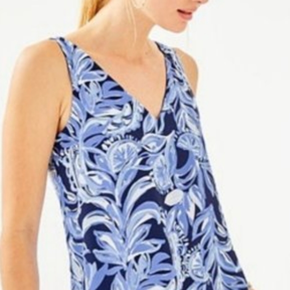 Lilly Pulitzer Florin Tank xs nwt - Picture 2 of 5